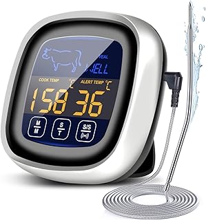 Vedozo digital meat thermometer for cooking, LCD touch screen thermometer with instant read with long probe, cooking thermometer and timer for kitchen, barbecue, oven by giveme5.. DIAYTAR NIGERIA: Making quality accessible to all Nigerians with affordable prices and quick delivery.