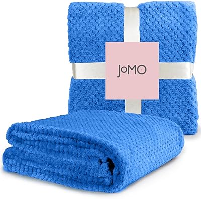 Flaneled flannel blanket in super soft plush simple size (160x220) for bed and sofa, hot and comfortable (azure).. DIAYTAR NIGERIA brings affordable products to every doorstep with our reliable 5-8 day shipping.