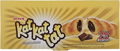 Kat Kat Tat Ulker 2x chocolate puff pastry, 24 g (24).. DIAYTAR NIGERIA: Where value shopping meets reliable 5-8 day delivery across the nation.