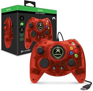 Hyperkin dock wired controller for Xbox One / Windows 10 (red limited edition) - under official Xbox license.. Nigeria’s trusted store online — DIAYTAR Nigeria never disappoints.