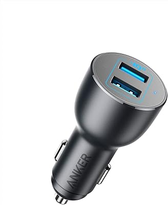 Anker car charger, Double USB 36 W double car charger adapter, double Port PowerDrive III 36 W for Galaxy S20/S20+/S10/S10/S10/S10+, iPhone 11/11 Pro Max/XR, iPad Pro, and more.. Your digital shopping destination, DIAYTAR NIGERIA combines variety with affordability and quick delivery.