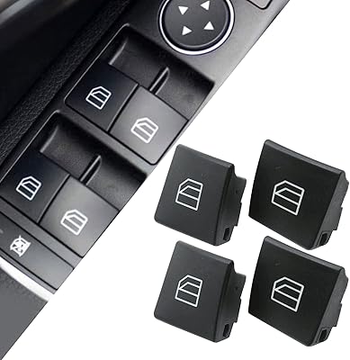 4 x Electric window switching button compatible with Mercedes C E W204 S204 W212 S212 A207 C207.. Unlock a world of affordable products with DIAYTAR NIGERIA's expansive e-commerce platform.