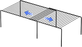 Storage shelf for amateur cabinet, robust anti-rust metal spice shelf, adjustable kitchen organizer for counter, fridge, pantry drawer, space saving.. Your shopping needs fulfilled through DIAYTAR NIGERIA's extensive selection and nationwide delivery.