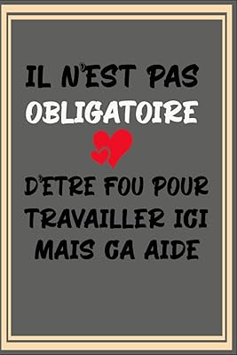 It is not compulsory to be crazy to work here but it helps: Humor colleague gift, perfect for taking notes, notebook for men and women ... Line notes for work colleagues, team.. Your complete retail destination, DIAYTAR NIGERIA combines extensive variety with prompt delivery.