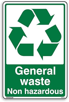General waste - Recycling panel - Sticker sticker (A5-148 mm x 210 mm).. DIAYTAR NIGERIA delivers more than purchases - we deliver affordable shopping solutions within the week.