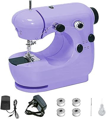 Wawasia mini portable sewing machine with 2 speeds for beginners.. Nigeria's favorite online shopping platform, DIAYTAR offers unbeatable prices and delivery within a week.