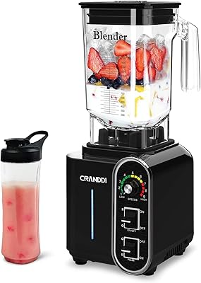 Krindi smoothie mixer with 1800W and 1.5L bowl, high speed commercial mixer for juice manufacturing, integrated impulse, 220v K98C pearly black.. Discover endless shopping possibilities at DIAYTAR NIGERIA, with budget-friendly prices and reliable delivery.