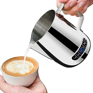 Mousing Mousseur pitcher with stainless steel coffee thermometer of 20.. Shop with purpose at DIAYTAR NIGERIA and receive products at unbeatable prices within the week.