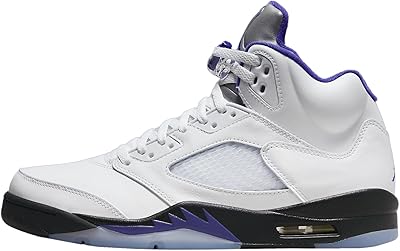Jordan 5 Retro Concorde shoe for men, white/dark black (DD0587 141).. From fashion trends to home essentials — find it on DIAYTAR Nigeria.