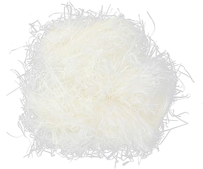 Subfox 100 gram shredded paper to wrap gift baskets and gift boxes (creamy white).. With DIAYTAR Nigeria, shopping online is easy, affordable, and fast.