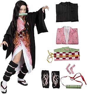 Koz Fun Costume Nezuko Kamado Cosplay Costume for women with bamboo accessories mp005091.. Browse, shop, and receive — DIAYTAR Nigeria keeps it simple.