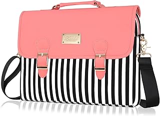 Kamelloy 13 inches for women's laptop bag - Leather leisure strap bag, Messenger bag for laptop, pink.. Experience shopping without compromise at DIAYTAR NIGERIA, with vast selection and quick delivery.