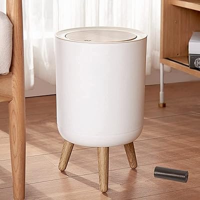 Small trash can 18 L-18 Gallons with lid office of the anti-dog bathroom button for kitchen.. Experience the ease of modern shopping with DIAYTAR NIGERIA's diverse marketplace delivered promptly.