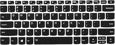 Silicone protector for SACO keyboard for laptop Lenovo Ideapad 320S -15ISK - (black with transparent).. Experience the convenience of online shopping with DIAYTAR NIGERIA's reliable 5-8 day delivery service.