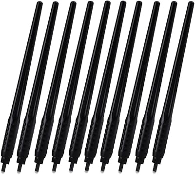 Disposable microblading pen to iodine, U18, package of 10, 0.18 mm (18u) for eyebrow makeup supplies.. Looking for great deals without compromising on quality? DIAYTAR Nigeria brings you thousands of top products at affordable rates, delivered straight to your doorstep.