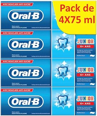 Manuel Junior oral-B toothpaste 6 years and over 75 ml.. Your shopping aspirations fulfilled at DIAYTAR NIGERIA with competitive prices and reliable delivery.
