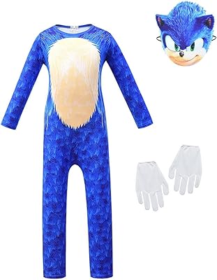 Timoli Sonic The classic hedgehog Children Children Children Boys Girls Sonic Theme Costume 110-150 cm.. DIAYTAR NIGERIA combines affordability with convenience, delivering your purchases within 5-8 days.