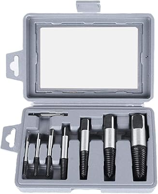 Everburt Set of 8 parts for damaged steel extraction tool, drilling guide, broken bolts withdraw.. Your digital shopping companion, DIAYTAR NIGERIA offers exceptional value with delivery in less than 8 days.