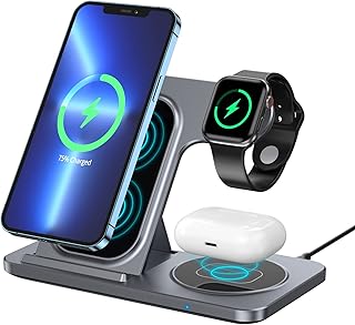 Wireless loading support charger Foldable Foldable Wire Support 3 in 1.. Discover the convenience of DIAYTAR NIGERIA's vast e-commerce platform with delivery in just 5-8 days.