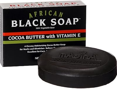 African black soap Madena with cocoa butter and vitamin E.. DIAYTAR NIGERIA brings the marketplace home to you with affordable prices and delivery in 5-8 days.
