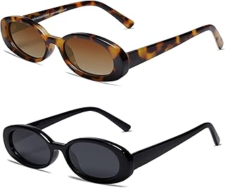 Vintage oval polarized sunglasses for women and men style.. DIAYTAR NIGERIA: Where every shopping need is met with affordable prices and reliable 5-8 day delivery.