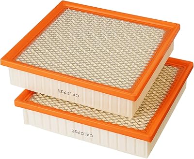 Cartist -tailor -adapted Cartist air filter for Sienna, Highlander, Camry, Avalon, ES350, NX200T, NX300, RX350, RX350L, Durango, Grand Cherokee, Automobiles of replacement air filters for CA10755 (2).. DIAYTAR NIGERIA brings the market to your fingertips with affordable prices and swift delivery services.