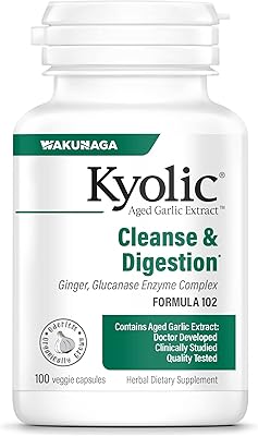 Kyolic aged garlic extract, candleteer and digestive formula Candida 102, 100 vegetable capsules.. A world of products at your fingertips — thanks to DIAYTAR Nigeria.