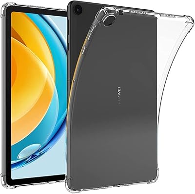 TPU protection shell compatible with Huawei Matepad Se 10.4 inch Edition 2022 by Voisy, transparent shock resistant protective shell with 4 corners.. One platform, endless products — welcome to DIAYTAR Nigeria.