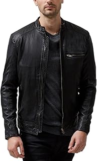 Absolute Leather Absolute Black Lamb leather jacket.. Shopping made simple with DIAYTAR NIGERIA's vast selection and budget-friendly nationwide delivery.