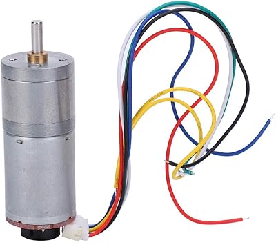 Reducing gear engine 25GA-370 12V 400 rpm with encoder.. DIAYTAR NIGERIA brings the joy of affordable shopping to your fingertips with delivery in less than 8 days.
