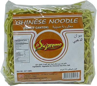 Chinese noodles pancit canton of the Supreme - 227 grams.. DIAYTAR NIGERIA combines affordability, variety, and convenience with nationwide delivery services.