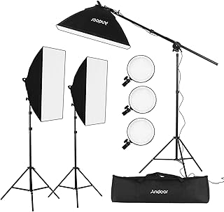 Andoer Studio Photography Softbox Video LED lighting kit including 20 *.. DIAYTAR NIGERIA combines affordability with convenience, delivering your purchases within 5-8 days.