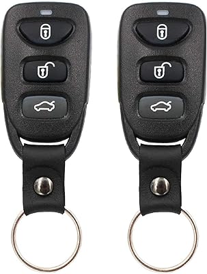 Replacement key case for Hyundai Elantra Sonata Kia Fortima Spectra, Key Car Key Keyless, Puces, Battery Buer (Package of 2).. Make every purchase count with DIAYTAR Nigeria — shop smart, shop fast.