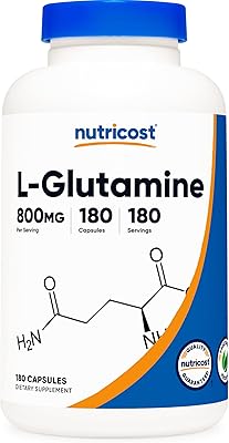 Glutamine 750 mg; 180 capsules.. DIAYTAR NIGERIA makes every shopping desire a reality with affordable prices and delivery in 5-8 days.