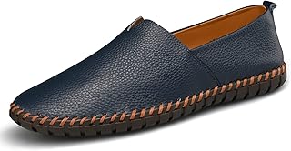Moccasins to put on in real leather for men, soft and breathable, hand seams, trendy design, light, suitable for driving, 40.. DIAYTAR NIGERIA: Where thousands of products meet affordable prices and reliable 5-8 day delivery.