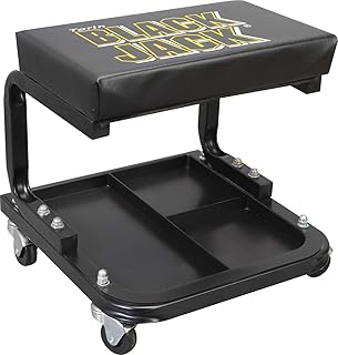 Turin garage bench/Blackjack TR6100W rotating workshop: padded mechanic bench with tool storage tray, black.. Make every purchase count with DIAYTAR Nigeria — shop smart, shop fast.