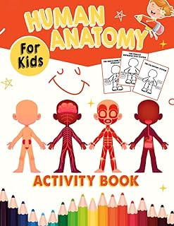 Book of activity on human anatomy for children: pages to color on medical physiology inside the body to learn easily and have fun for boys, girls and medical students aged 4 to 8 and 8 to 12 years old.. Shop confidently with DIAYTAR NIGERIA's vast product range and budget-friendly nationwide shipping.