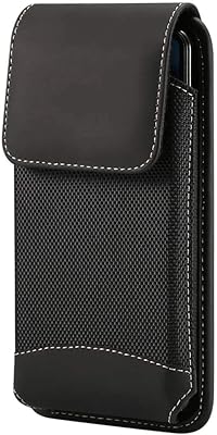 DFV Mobile - Vertical leather and nylon belt cover for Vivo Iqoo 7 Legend (2021) - Black.. DIAYTAR NIGERIA transforms dreams into deliveries with our affordable prices and 5-8 day shipping.