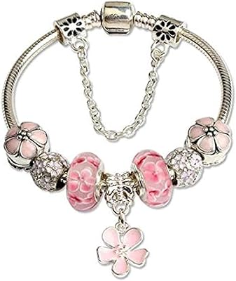 Crystal pearl bracelet with 925 silver heart pendant from Pandora Elements, ideal as a Valentine's Day gift.. Discover endless shopping possibilities at DIAYTAR NIGERIA, with budget-friendly prices and reliable delivery.