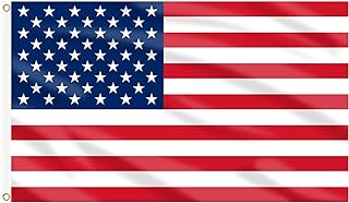 Ahfulife Flag of the United States of America Decorations of the commemorative day 5 feet x 3 feet, 1/2/4 Parts large national flags of the United States of America-Double side with brass eyelets for the Decoration of the Drag Decoration (2 rooms).. Your complete shopping solution, DIAYTAR NIGERIA offers extensive variety with budget-friendly delivery.