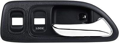 RB remarkable power, interior replacement door handle for right passenger compatible with Honda Agreement 1994-1997 Black.. Shop smart and save with DIAYTAR NIGERIA's extensive product range and 5-8 day delivery guarantee.