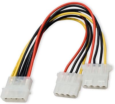 CY IDE 4P hard drive power supply cable to double distributor y of 10.. DIAYTAR NIGERIA: Making quality products accessible to all Nigerians at affordable prices.