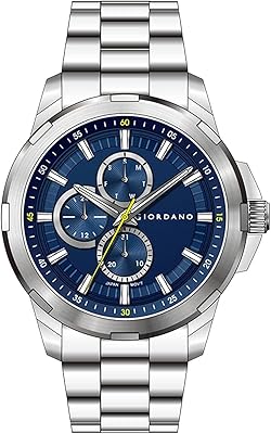 Blue dial multifunction watch for men-GD-1179-22, bracelet.. DIAYTAR NIGERIA: Your partner in affordable online shopping with reliable 5-8 day shipping nationwide.