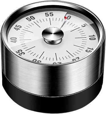 Magnetic kitchen timer for 60 -minute countdown with alarm.. DIAYTAR NIGERIA brings the market to your screen with thousands of affordable products delivered to your door.