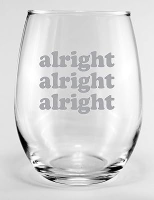 Wine glassless wine glass the rite | Matthew McConaughey | Funny wine glass | horrifying and confusing | Gift for a friend | Indispensable wine glass | Film Quote | Christmas.. DIAYTAR NIGERIA: Nigeria's answer to affordable online shopping with reliable 5-8 day delivery guarantee.