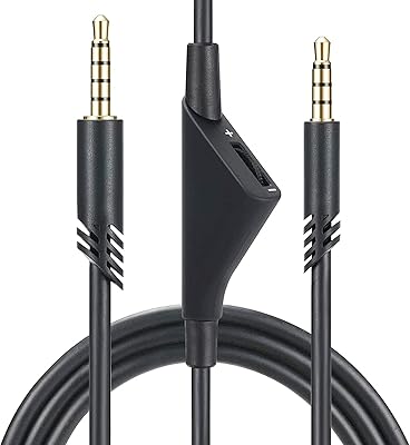 Replacement cable for ASTRO A10 A30 A40 A40TR A50TR ASSE CABLE, 2.0 m audio cable with volume control function, play headset compatible with Xbox One and PS4.. Join the movement — fast, affordable shopping only at DIAYTAR Nigeria.