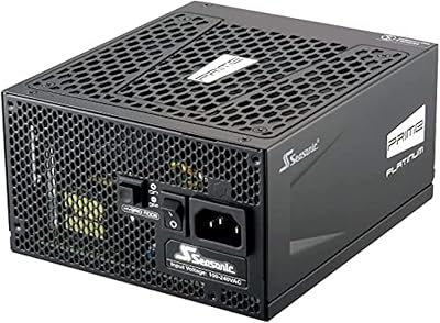 Alimentation seasonic prime ultra platinum 1300w (80+platinum, atx 12v) pour pc/pc, 6x pci, gestion des câbles.. Shop across categories at DIAYTAR NIGERIA with the confidence of affordable prices and delivery within 8 days.