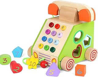 A digital educational puzzle for children of early childhood with an industrial wooden phone, FP01.. DIAYTAR NIGERIA brings the market to your fingertips with affordable prices and prompt delivery service.