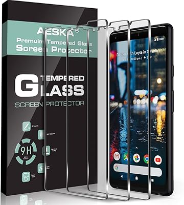 ISKA [3 pieces] Google Pixel 2 XL screen protector, tempered glass for Google Pixel 2xl, [Anti-scratch] [transparent] HD 9HD clarity, precise touch without bubbles with replacement warranty.. Discover endless possibilities with DIAYTAR NIGERIA's extensive product range and affordable shipping.