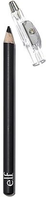 E.L.F. Pencil for satin eyes with integrated, black, 0.03 oz pencil sharpener.. Unlock access to a wide range of products with DIAYTAR NIGERIA's affordable e-commerce platform.